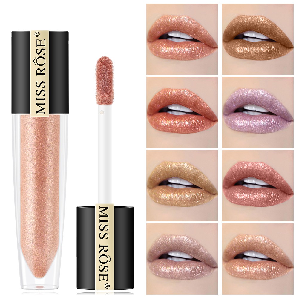 Son kem lì Crystal Pearly-lustre Lip Stick Long-lasting Lip Gloss Beauty Cosmetics Make Up | BigBuy360 - bigbuy360.vn