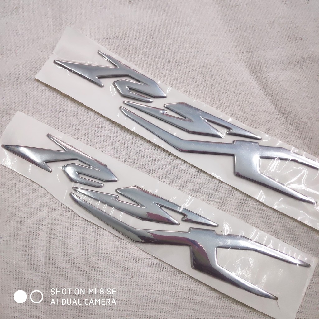 [GIÁ GỐC] TEM CHỮ RSX DÁN XE XI BÓNG SIÊU ĐẸP (MÀU BẠC)