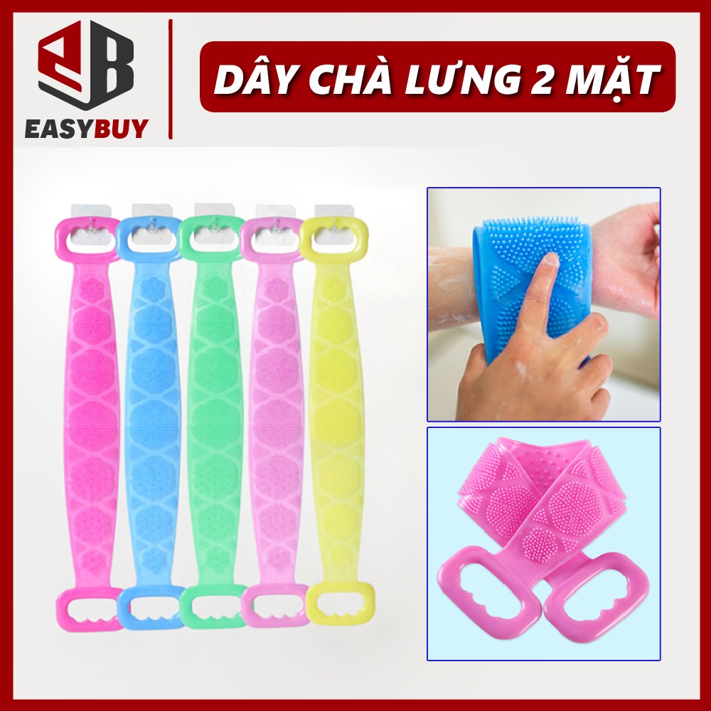 Dây Chà Lưng 2 Mặt Tiện Lợi Sử Dụng Khi Tắm