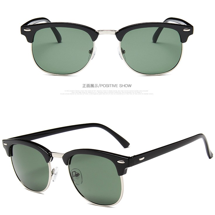 Kính mát MATA gọng vuông phong cách Hàn Quốc đơn giản cổ điển 2021