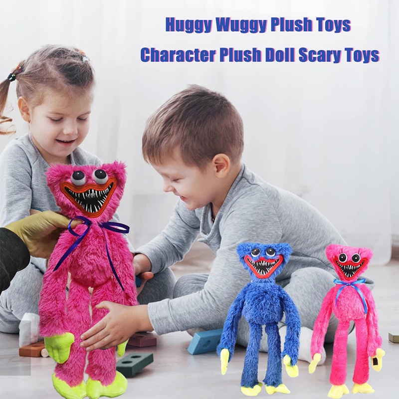 Búp bê nhân vật Poppy Playtime Huggy Wuggy nhồi bông ngộ nghĩnh 40cm