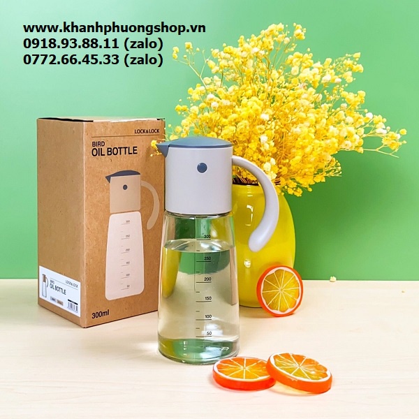 bình đựng dầu ăn lock&lock 300ml - bình đựng dầu ăn lock&lock