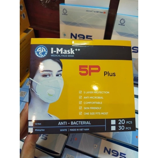 khẩu trang KN95 I-mask 5P plus