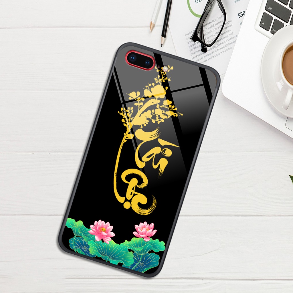 Ốp lưng KÍNH Iphone 7 PLUS  / 8 PLUS  in hình 3D TÀI LỘC-VỢ CHỒNG-TÂM AN -MÃ ĐÁO