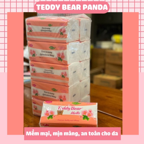 [Combo 2 Gói] Giấy TEDDY BEAR Mollis siêu mềm mịn