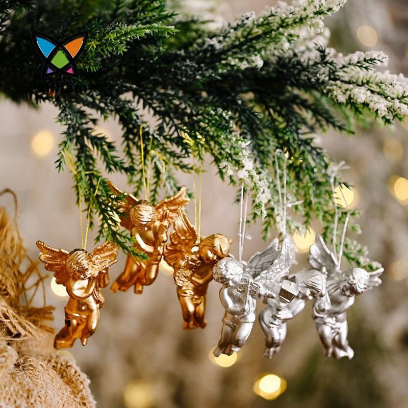 Thiên thần vàng treo trang trí