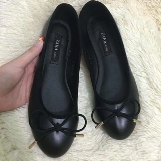 Giày bệt zaza thắt nơ