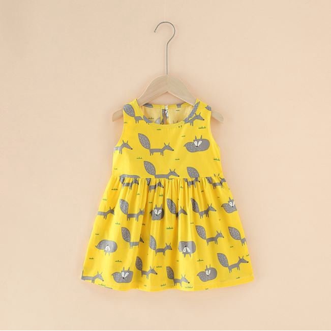 Váy bé gái cotton thô AM640 cho bé gái mẫu mới hè thoáng mát - đầm bé gái từ sơ sinh đến 18kg TTR312