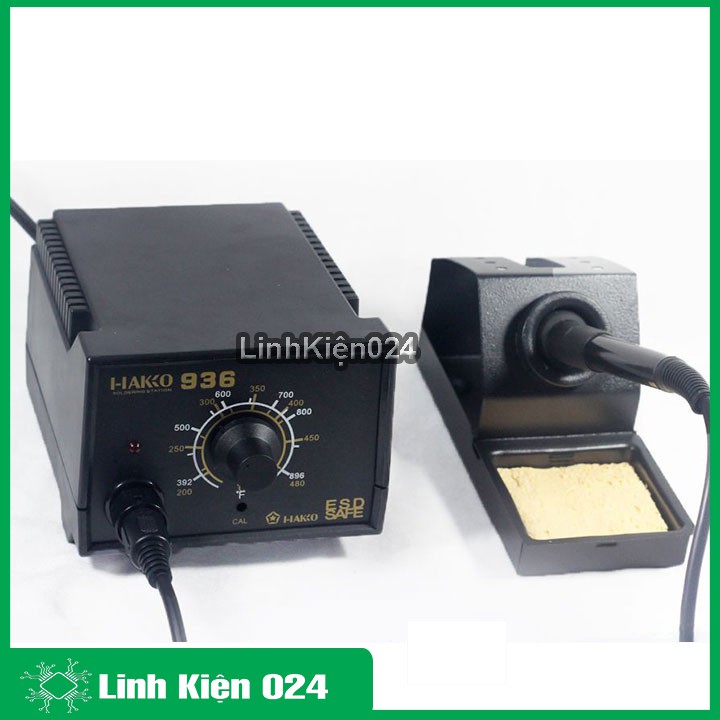 Trạm Hàn Hakko 936 220V-60W 480độC Tặng 01 Mũi Hàn Dao 900M T-K - BH 06 Tháng