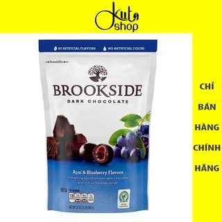 Socola đắng nhân quả việt quốc Brookside Dark Chocolate Acai & Blueberry Flavors