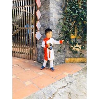 áo dài bé trai