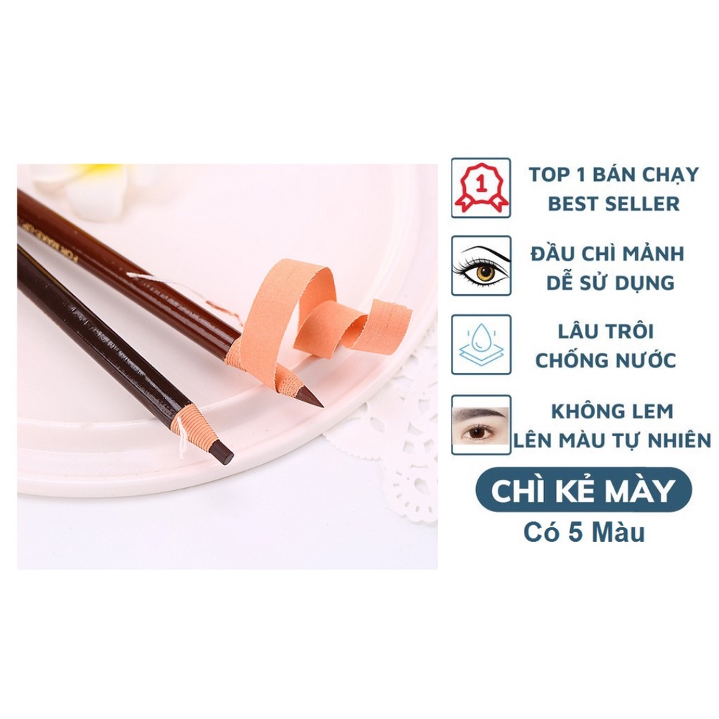 Bút Chì Xé Kẻ Mày (Chì Bóc) Tiện Lợi