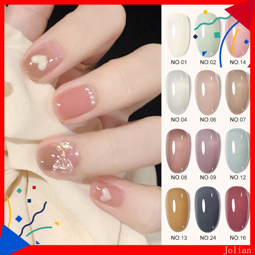 Gel sơn móng tay màu sắc tự nhiên nhanh khô 10ml tiện dụng cho nữ