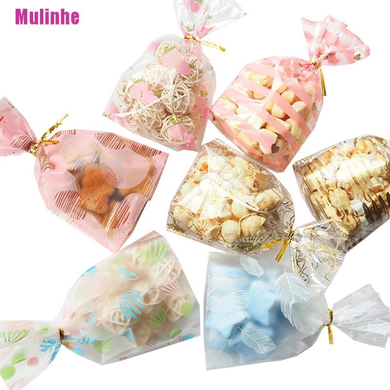 Bộ 50 túi nhựa đựng bánh kẹo độc đáo sáng tạo