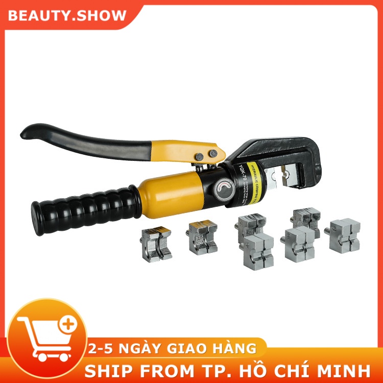Kìm bấm cos thủy lực YQK-70 kìm ép cốt thủy lực YQK70