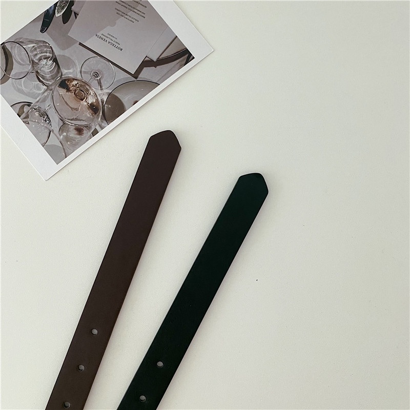 Thắt lưng mặt hình hoa dễ phối đồ thời trang đơn giản 19588