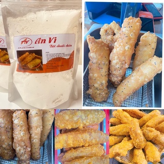 Bột chiên bánh chuối thơm ngon an vi
