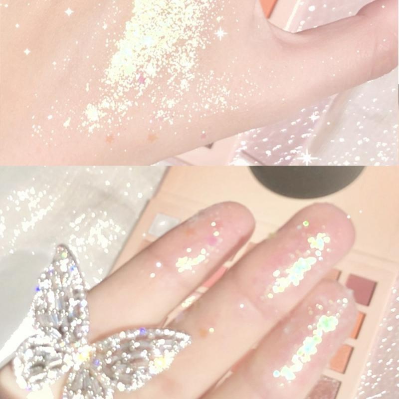 1 Bảng Phấn Mắt Dầu Mịn Ánh Ngọc Trai Trang Điểm Mắt Lâu Trôi