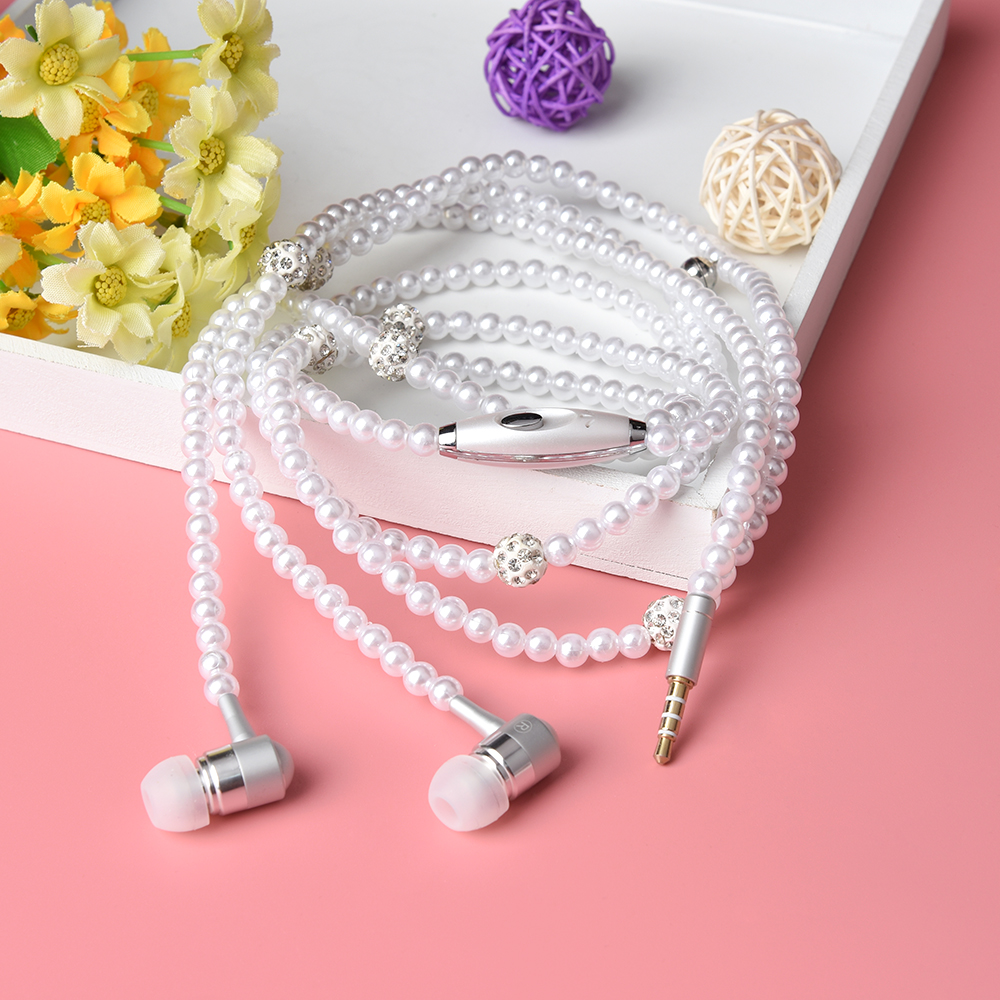 Tai Nghe Nhét Tai Màu Hồng Có Mic Cho Samsung Xiaomi Brithday