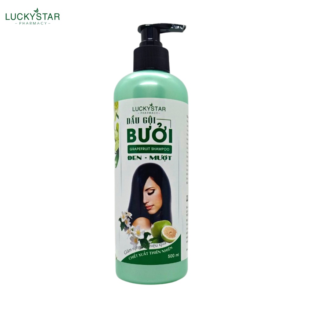 Dầu Gội Tinh Chất Bưởi Lucky Star (500ml)