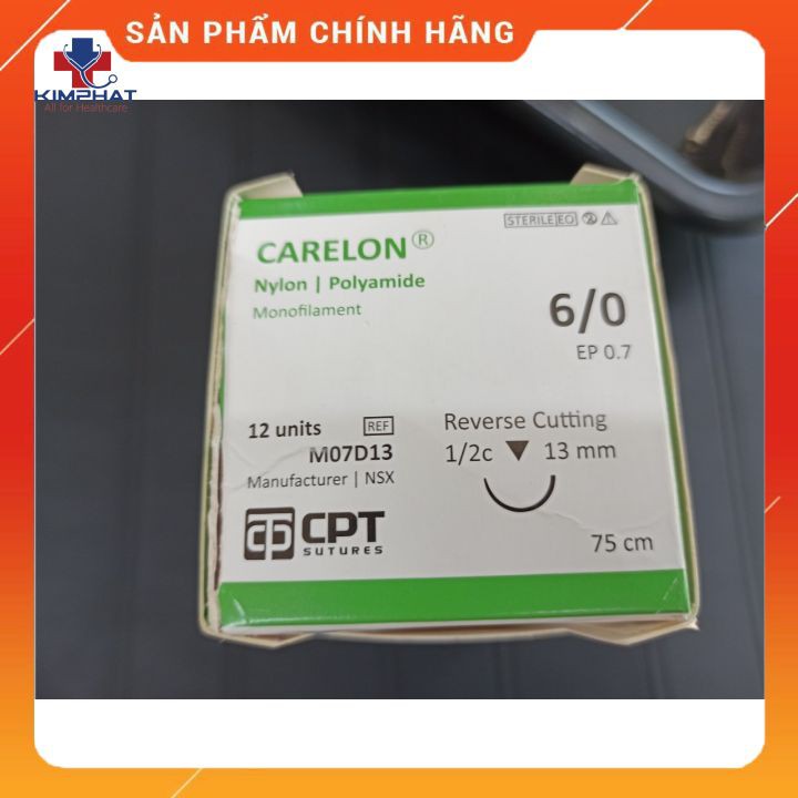 Chỉ phẩu thuật CPT Nylon 2/0 3/0 4/0 5/0 6/0 7/0