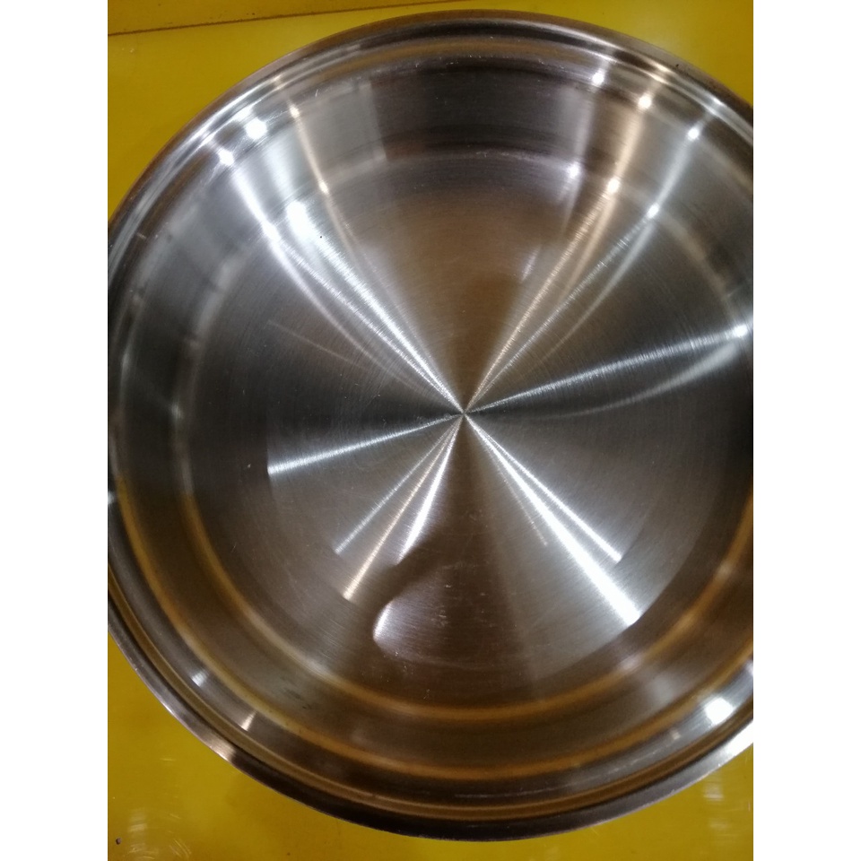 Bếp lẩu điện nội địa Nhật inox Mỹ, size 28cm, cao 6cm