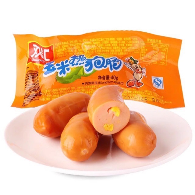 XÚC XÍCH NGÔ ĂN LIỀN