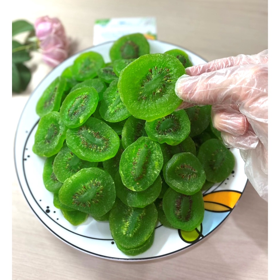 Kiwi Sấy Dẻo Mứt Kiwi Chua Chua Ngọt Ngọt Chuẩn Vị Tự Nhiên - Hộp 450g