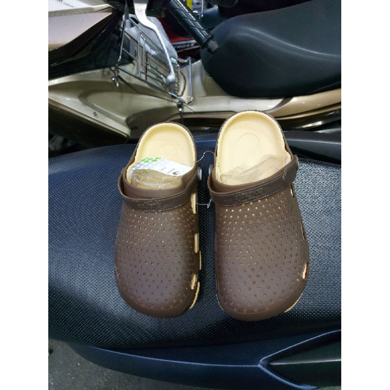 Dép sục nhựa nam thời trang cao cấp lưới nhỏ | BigBuy360 - bigbuy360.vn