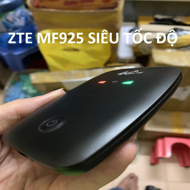 Cục Phát Wifi Di Động 4G LTE Cầm Tay ZTE MF925 150mbps - Sử Dụng Đa Mạng
