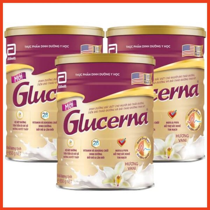 Sữa Bột Glucena 850gram- Date Xa