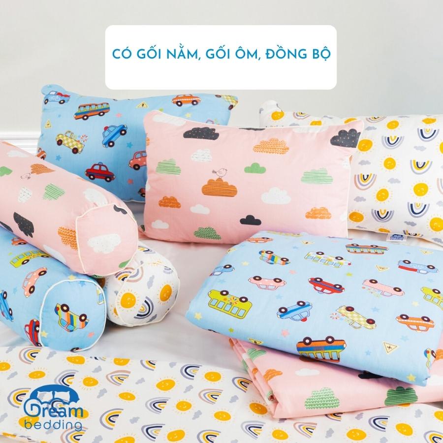 Chăn hè cho bé đi học DreamBedding cotton 100% size 120x160cm mềm mát thấm mồ hôi tốt