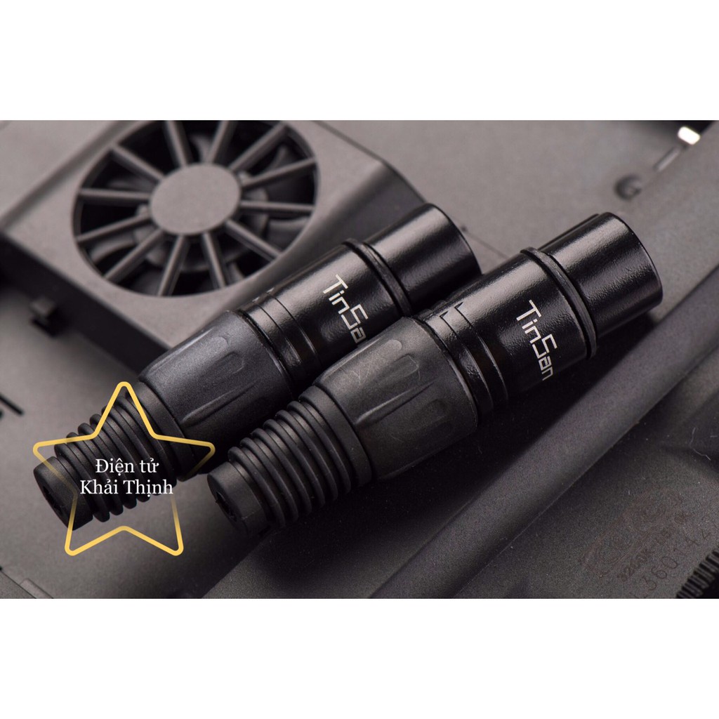 Đầu Jack hàn Canon đực cái chân đồng TinSan