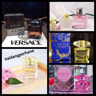 [REAL] NƯỚC HOA VERSACE MINI 5ML🌼3 MÙI XUẤT SẮC🌼HÀNG CHÍNH HÃNG
