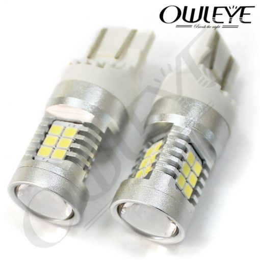 Đèn led ô tô Owleye T20 V1 7443, siêu sáng cho đèn tín hiệu, đèn ban ngày