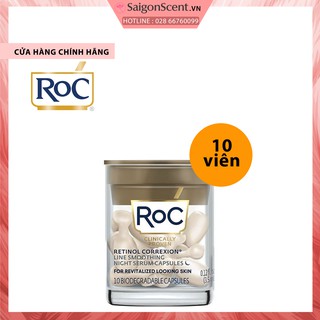 Tinh chất giảm nếp nhăn RoC Retinol Correxion Line Smoothing Night Serum Capsules