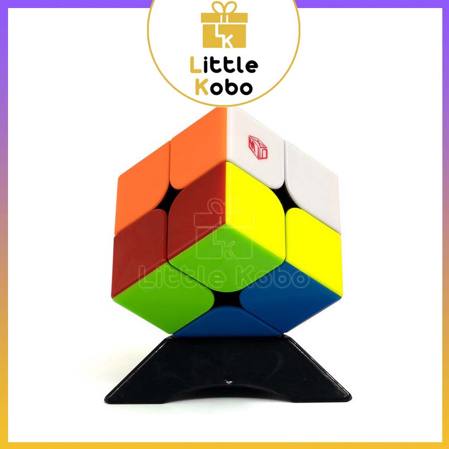 Rubik 2x2 QiYi X-man Flare 2x2 M XMD Rubic 2 Tầng Có Nam Châm Stickerless Không Viền (Hãng Mod)