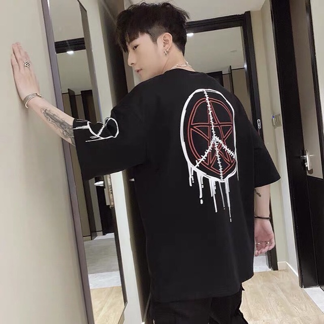 FREESHIP 50K - Áo Thun Tay Lỡ Unisex 3 Màu In Hình Sau