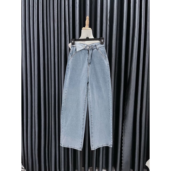 Quần jeans rộng form dài (chất đẹp)