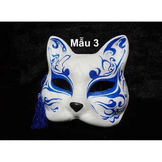 [ẢNH THẬT] Mặt nạ cáo đã vẽ cosplay Halloween
