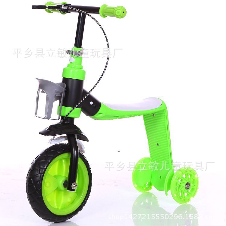 scooter trẻ em có phanh an toàn trước sau