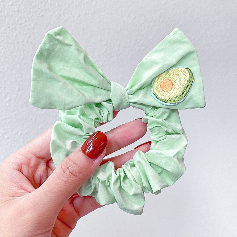 L&amp;X Korean Hair Accessories Fashion Cloth Fruit Bowknot Hair Rope for Women