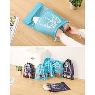 COMBO 5 TÚI ĐỰNG GIÀY DÉP CÓ DÂY RÚT