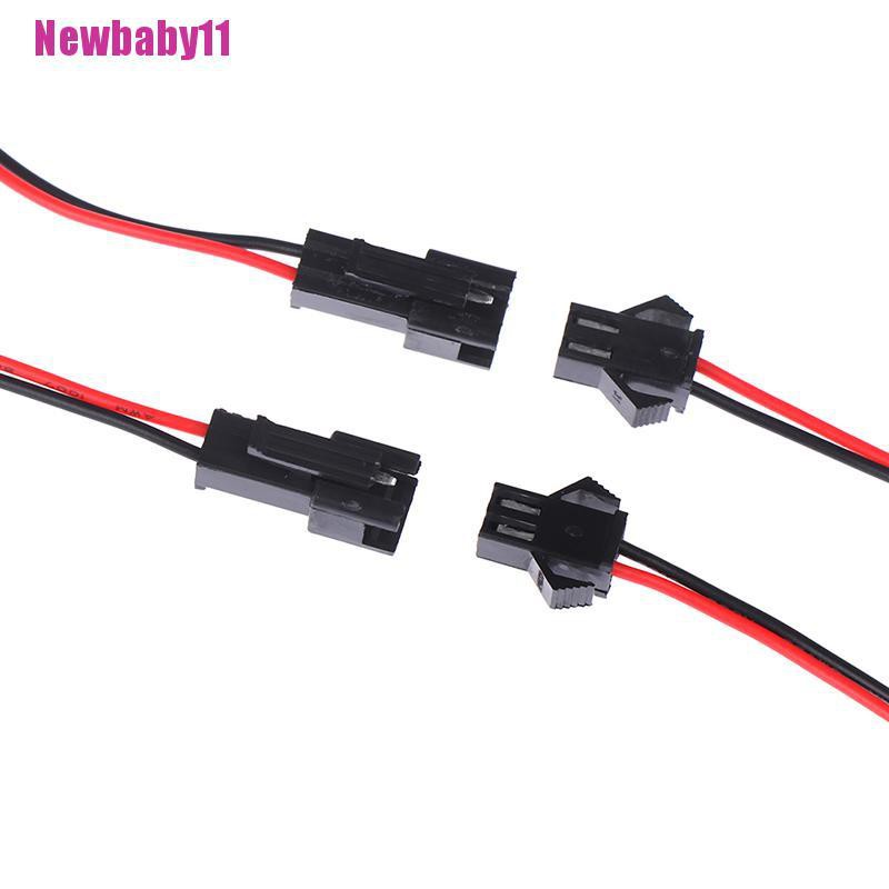 Set 5 Cặp Đầu Nối Dây Điện 10 / 20cm Dài 2pins
