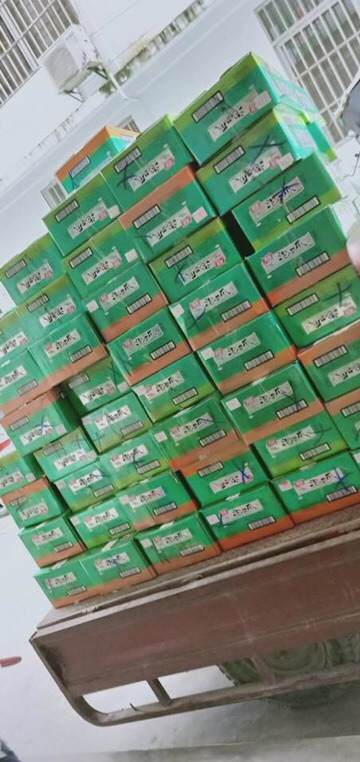10 GÓI CHÂN GÀ YUYU 210GR ỚT XANH MUỐI CAY