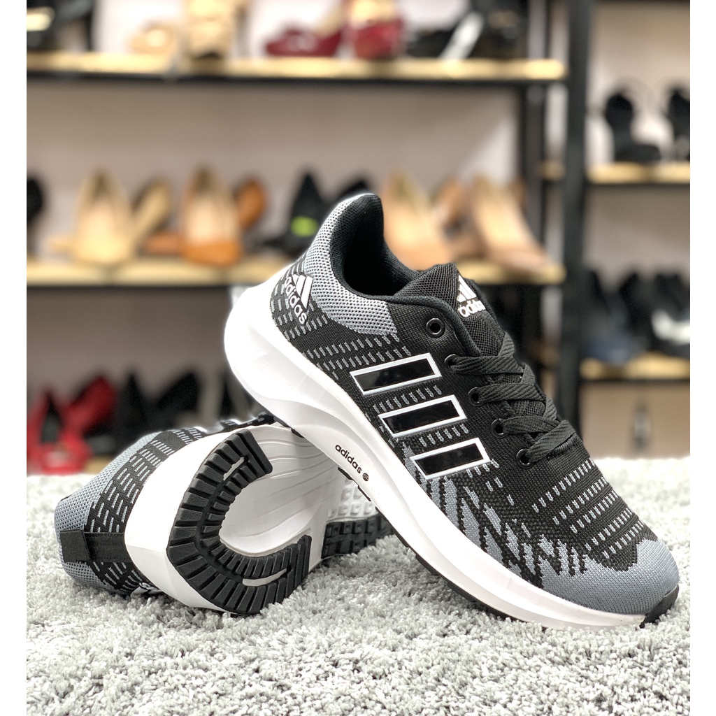 Giày thể thao nam giày ADIDAS 3 vạch trẻ trung, năng động | BigBuy360 - bigbuy360.vn