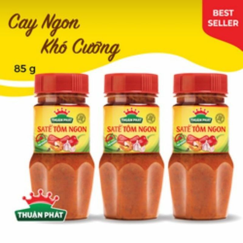 SATẾ TÔM NGON THUẬN PHÁT [hủ 85g]