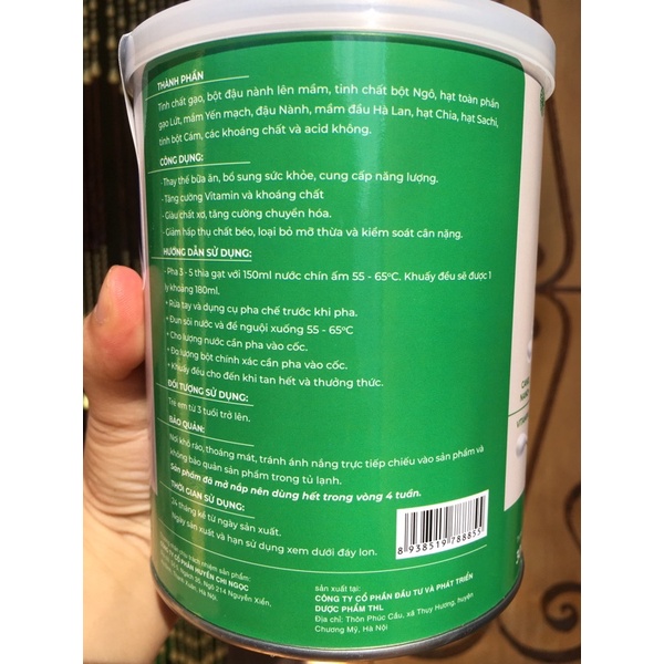 Sữa hạt sản phẩm dinh dưỡng hogi 300g  cho người ăn kiêg , ăn chay, tiểu đường, mỡ máu, kiểm soát cân nặnga