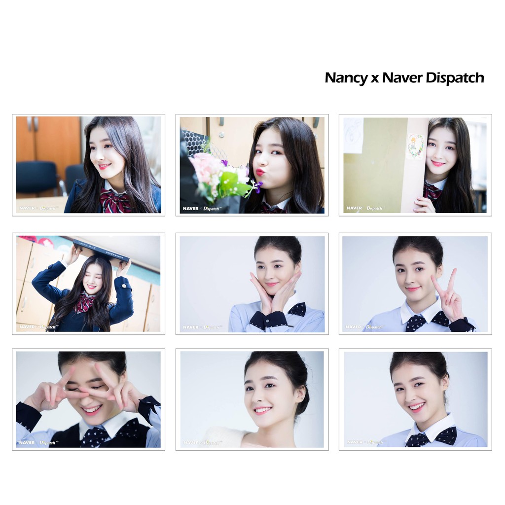 Lomo card Nancy x Naver Dispatch ( 36 ảnh siêu nét)