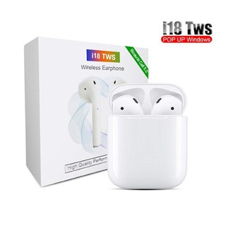 Tai nghe bluetooth 5.0 i18 tws touch control - tai nghe bluetooth i18